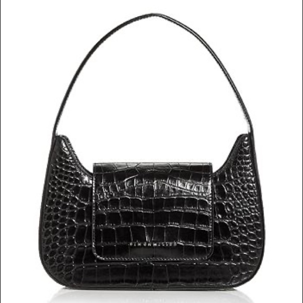 NWOT Simon Miller Retro Croc-Embossed Bag